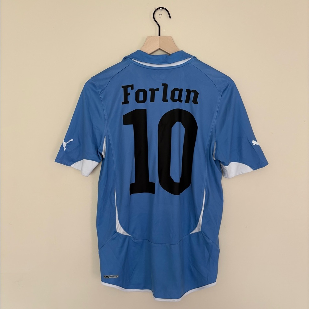Uruguay 2010 Home Jersey by Puma  Soccer Jersey Diego Forlan